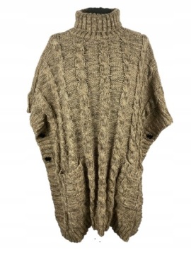 ЖИЛЕТ СВИТЕРА В РЕБРУСКУ С СКРЫТЫМИ ПЛЕЧАМИ ПОВСЕДНЕВНЫЙ SHEIN S 36