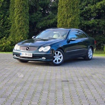 Mercedes CLK W209 Coupe C209 3.2 V6 (320) 218KM 2005 Mercedes CLK 320 W209 3.2 Avantgarde Benzyna 3, zdjęcie 2