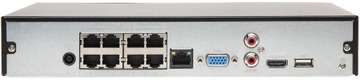 IP-РЕГИСТРАТОР NVR2108HS-8P-S3 8 КАНАЛОВ, 8 PoE DAHUA