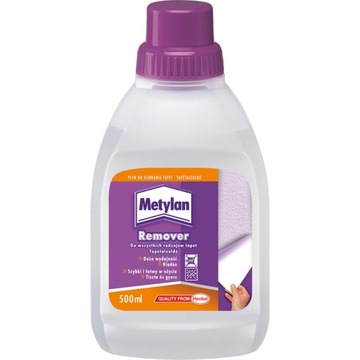 PŁYN DO USUWANIA TAPET METYLAN REMOVER UNIWERSALNY WYDAJNY 500ml
