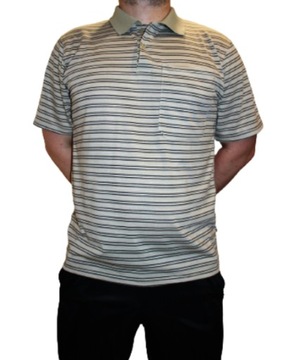 ФУТБОЛКА МУЖСКАЯ **ПОЛО** С ВСЕГДА МОДНЫМИ ПОЛОСАМИ L