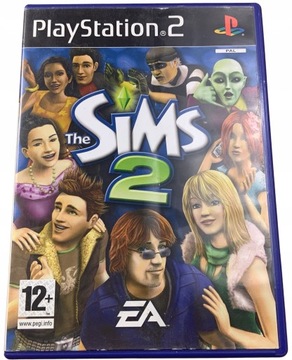 THE SIMS 2 komplet płyta bdb+ komplet Z PL PS2