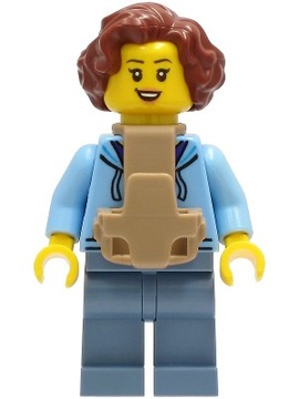Figurka cty1245 LEGO CITY KOBIETA i NOSIDEŁKO