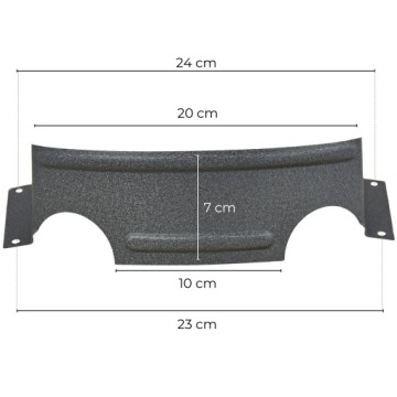 SNOW CATCH снегозабор капля-капля ОЦИНКОВАННЫЙ ГРАФИТ 7016