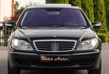 Mercedes Klasa S W220 Sedan 5.5 V12 (600) L 500KM 2003 Mercedes-Benz Klasa S S600L V12 500KM Navi Xeon Skora Masaze Full FULL Gw, zdjęcie 3