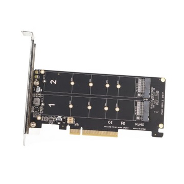 Карта адаптера NVME-PCIE X8 Dual 32 Гбит/с
