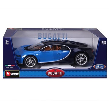 Samochód Bugatti Chiron Bburago 15611040X 1:18