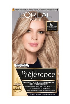 L'OREAL Preference farba do włosów 8.1