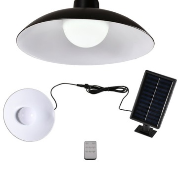 LAMPA SOLARNA LED ŻARÓWKA OGRODOWA ŻYRANDOL