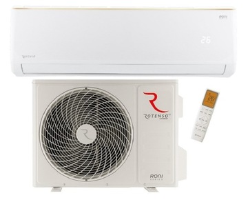 KLIMATYZATOR ROTENSO RONI 3,5 kW - promocja - Kpl. Jedn. Zewn.+Wewn. SPLIT