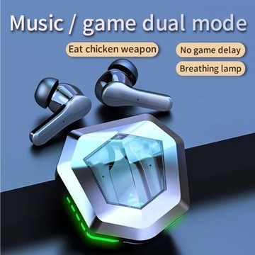 Беспроводные игровые наушники Bluetooth с интеллектуальным шумоподавлением и низким энергопотреблением