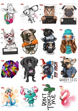 УТЮГИ ДЛЯ ТЕРМОПЕЧАТИ РАЗНЫЕ ДИЗАЙНЫ 13х18см А5