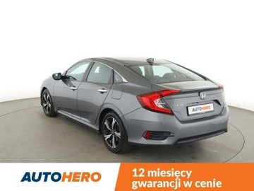 Honda Civic X Sedan 4d 1.5 VTEC Turbo 182KM 2017 Honda Civic automat LED navi klima auto kamera i, zdjęcie 3