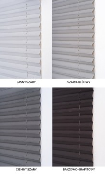 ПЛИССИРОВАННЫЕ ЖАЛЮЗИ, ЖАЛЮЗИ ПЛИССЕ, ЦВЕТА