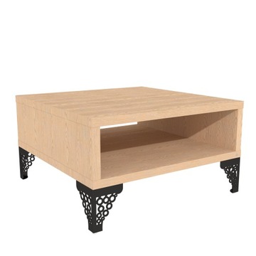 Ножка для мебели круглая, 13 см, современная, черная