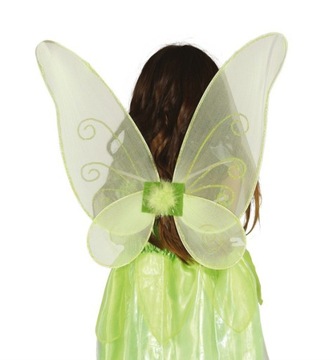 SKRZYDŁA MOTYLKA MOTYLA WRÓŻKI ZIELONE