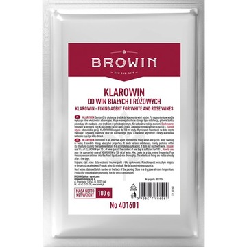 KLAROWIN ŚRODEK DO KLAROWANIA WINA 100g 401601