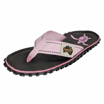Gumbies - damskie japonki ISLANDER CANVAS - TURTLE