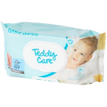 Chusteczki nawilżane Teddy Care Sensitive 90 szt.