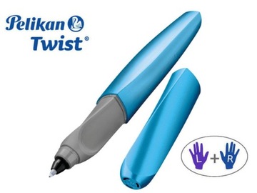 Шариковая ручка Twist +2 картриджа правый/левый ПЕЛИКАН