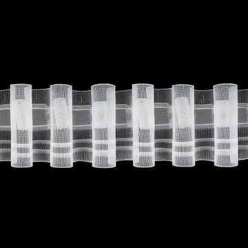 Эффект волны занавесной ленты 8 см. Германский самый высокий качество 1: 2