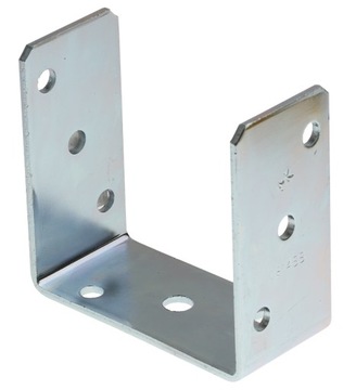 PODSTAWA SŁUPA PRZYKRĘCANA KOTWA TYP U 80x120x60mm