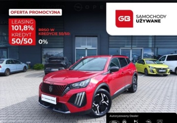Peugeot 2008 II SUV Facelifting 1.2 PureTech 130KM 2024 Peugeot 2008 1.2 130KM Automat Allure Kamera LED Salon PL ASO Vat 23 1.2