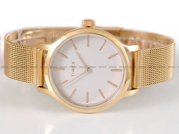 Zegarek Damski Timex Transcend TW2U86600 - różowe złoto