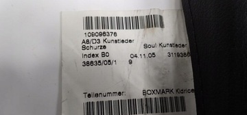 4E0886971 ZÁSLEPKA OPĚRADLA SOUL AUDI A8 D3