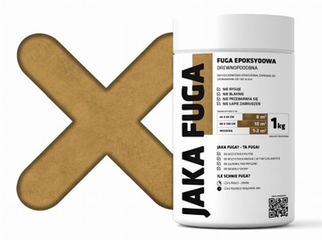 JAKA FUGA | epoksydowa FUGA DREWNOPODOBNA brąz 1kg