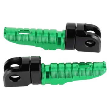 Пара передних подставок для ног Педали из алюминиевого сплава подходят для Kawasaki