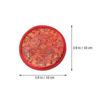 Уплотнитель звуковой чаши Коврик для звуковой чаши ручной работы 2 шт.