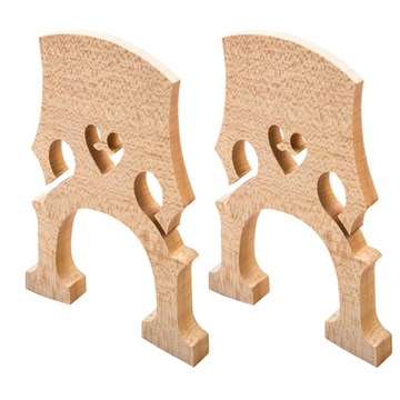 2 шт. кленовый двойной бас-бридж для 1/2 4/4 Double