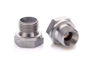 Korek stalowy 1/4'' doszczelnienie 60 stopni
