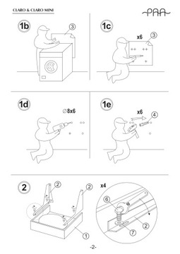 РАКОВИНА ДЛЯ МОНТАЖА НА СТИРАЛЬНУЮ МАШИНУ 60х50х9см, CLARO