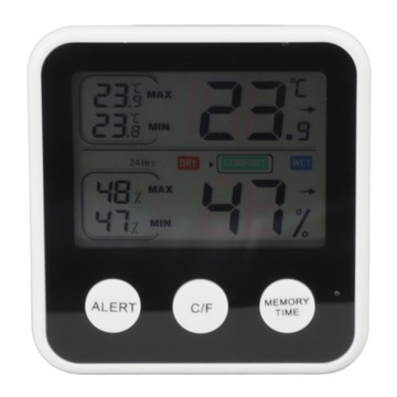 Комнатный термометр с ЖК-дисплеем и диагональю