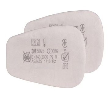 Filtr przeciwpyłowy 3M 5925 P2 para