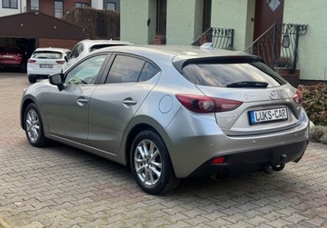 Mazda 3 III Hatchback  2.0 SKYACTIV-G  165KM 2013 Mazda 3 2,0 165KM Bi-XENON Navi LED RVM Climatronic Bezwypadkowy Serwis, zdjęcie 3