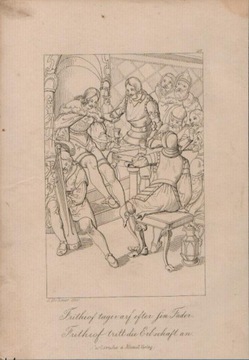 14171 Frithiof tritt die Erbschaft an. Staloryt z okolo 1850 roku.