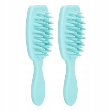 2 шт., щетка для шампуня с длинной ручкой, скребок для волос, 2N