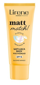 LIRENE MATT MATCH BAZA MATUJĄCA 30 ML.