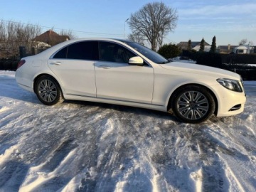 Mercedes Klasa S W222 Limuzyna 400 333KM 2016 Mercedes-Benz Klasa S W222 S 400 Biala perla matowa 4 matic Zadbane au, zdjęcie 2