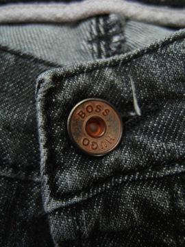 HUGO BOSS SZARE JEANSY ROZ.28/34