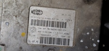 FIAT SEICENTO 1.1 ŘÍZENÍ JEDNOTKA 55187372