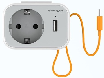 АДАПТЕР СЕТЕВАЯ РОЗЕТКА 3-в-1 + USB + USB-C АДАПТЕР ДЛЯ ДВИЖЕНИЯ СКОРОСТИ