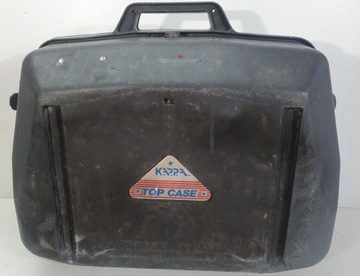 Табличка KAPPA на верхнем кофре Honda Transalp 600 1991 г.