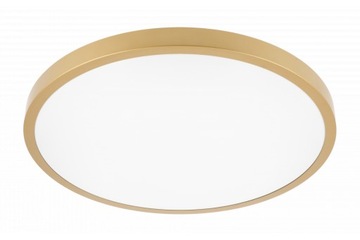 PLAFON LAMPA ŁAZIENKOWA DUŻA ZŁOTA LED 32W IP54