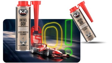 Жидкость для очистки форсунок, препарат, присадка K2 DIESEL GO 250мл