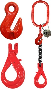 ZAWIESIE ŁAŃCUCHOWE 1C 1,12T 3M HAK BEZPIECZNY