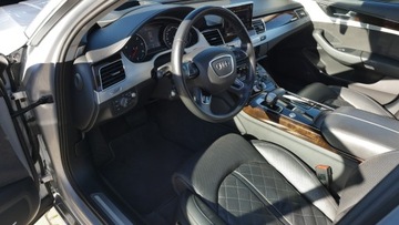 Audi A8 D4 Sedan Facelifting 4.2 TDI 385KM 2014 Audi A8 4,2 TDi Night View Webasto ACC Solar HUD Matrix 360° 4xGrzany Fotel, zdjęcie 23
